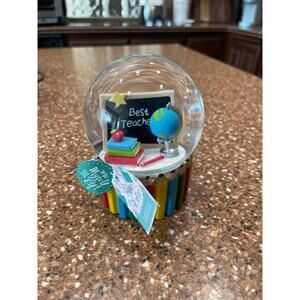 Best Teacher Snow Globe